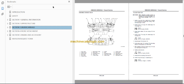 Hitachi EX400-5 EX400LC-5 EX450LC-5 Hydraulic Excavator Technical and Workshop Manual