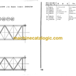 Hitachi F150 TRUCK CRANE PARTS LIST