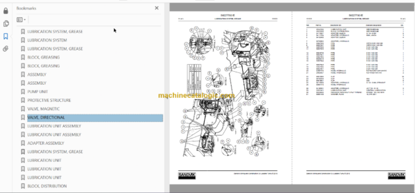 Sandvik LH517 Mining Loader Service and Parts Manual (L517D486)