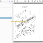 Hitachi JD792D Hydraulic Excavator Parts Catalog & Equipment Components Parts Catalog