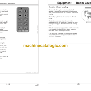 Timberjack 1270D Harvester Operators Manual (SN WH1270D000003-)