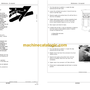 Timberjack 1410D Forwarder Operators Manual