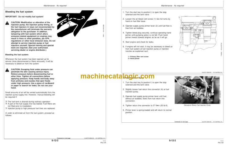 Timberjack 1410D Forwarder Operators Manual