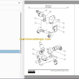 Sandvik LH517 Mining Loader Service and Parts Manual (L617D441)