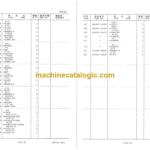 Furukawa FL100-1 Wheel Loader Parts Catalog