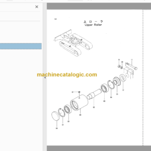 Hitachi EX30 Excavator Parts Catalog & Equipment Components Parts Catalog