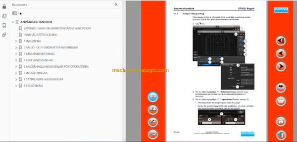 Sandvik DT922i Drill Rig Operator's and Maintenance Manual (120D69039-1 Swedish)