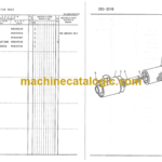 Furukawa FL230-1 6D22 Engine Parts Catalog