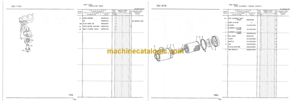 Furukawa FL230-1 6D22 Engine Parts Catalog