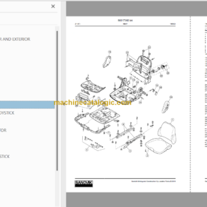 Sandvik LH514 Mining Loader Service and Parts Manual (L914D1006)