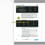 Sandvik LH517i Mining Loader Service and Parts Manual (L517DLMA0A0876)