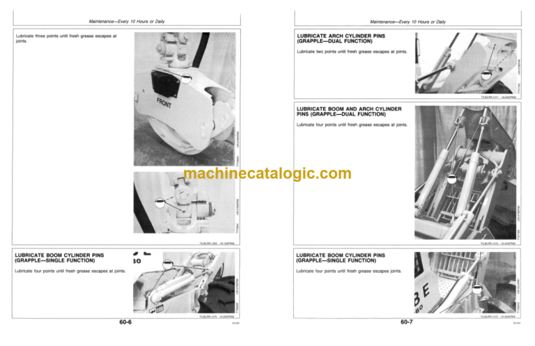 Timberjack 640E Skidder and 648E Grapple Skidder Operators Manual