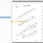 Hitachi ZX17U-2 Hydraulic Excavator Parts Catalog & Equipment Components Parts Catalog