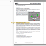 Sandvik LH621 Mining Loader Service and Parts Manual (L021D113)
