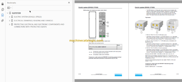 Sandvik DT922i Drill Rig Service and Parts Manual (120D69039-1)