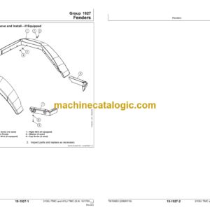 John Deere 310SJ and 410J Backhoe Loader with Total Machine Control (TMC) Repair Technical Manual (TM10853)