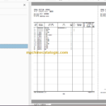 Hitachi ZX17U-6 ZX19U-6 Hydraulic Excavator Parts Catalog & Equipment Components Parts Catalog