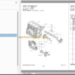 Hitachi ZX17U-6 ZX19U-6 Hydraulic Excavator Parts Catalog & Equipment Components Parts Catalog