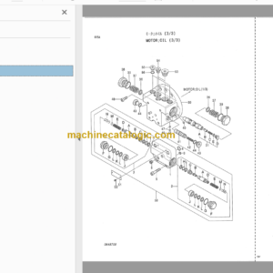 Hitachi EX30-2 Excavator Parts Catalog & Equipment Components Parts Catalog