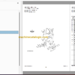 Hitachi ZX17U-6 ZX19U-6 Hydraulic Excavator Parts Catalog & Equipment Components Parts Catalog