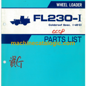 Furukawa FL230-1 Wheel Loader Parts Catalog