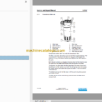 Sandvik LH517 Mining Loader Service and Parts Manual (L717D576)