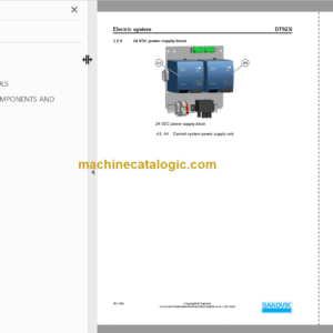 Sandvik DT923i Tunnelling Drill Service and Parts Manual (SN 121D69906-1)