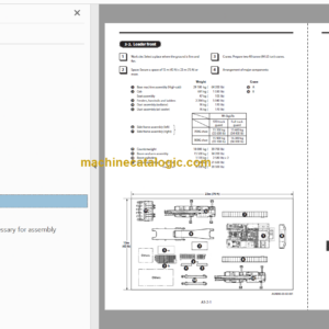 Hitachi EX1200-7 Hydraulic Excavator Technical and Assembly Procedure and Workshop Manual