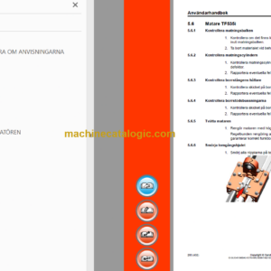 Sandvik DT1132i Drill Rig Operator’s and Maintenance Manual (120D59413-1 Swedish)