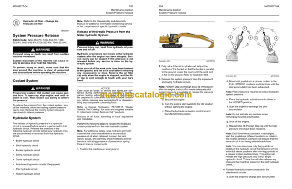 Caterpillar 315 Excavator Operation and Maintenance Manual