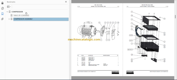 Sandvik DT923i Tunnelling Drill Service and Parts Manual (SN 121D75623-1)