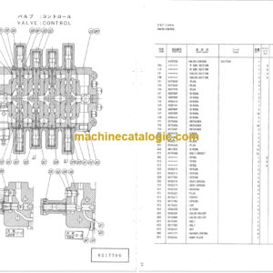 Hitachi FK1000 Inner Parts Catalog