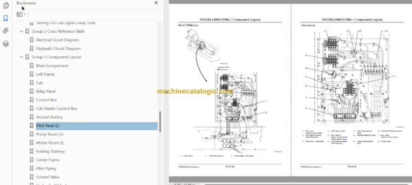 Hitachi EX5600E-6 Hydraulic Excavator Technical and Assembly Procedure and Workshop Manual