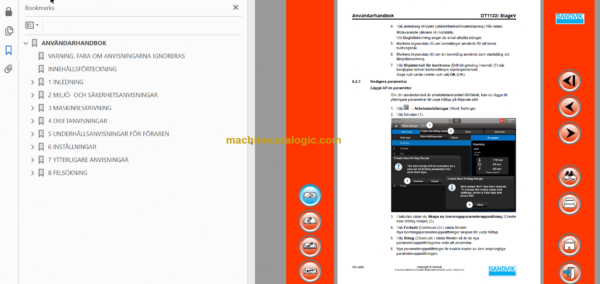 Sandvik DT1132i Drill Rig Operator's and Maintenance Manual (122D76932-1 Swedish)