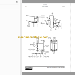 Sandvik LH625E Mining Loader Parts Manual (L925E024)