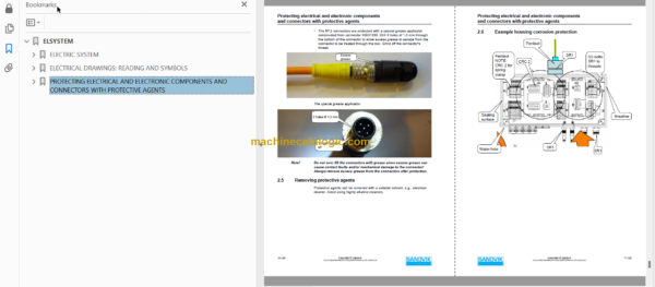 Sandvik DT923i Tunnelling Drill Service and Parts Manual (SN 121D76935-1)