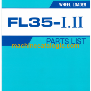 Furukawa FL35-1 FL35-2 Wheel Loader Parts Catalog