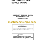Timberjack CTM283 NAF TRANSFER CASE SERVICE MANUAL
