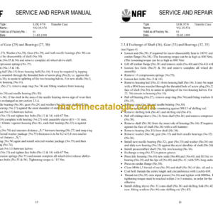 Timberjack CTM283 Component Technical Manual