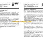 Timberjack CTM282 NAF TANDEM BOGIE AXLE Service Manual