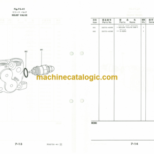 Furukawa FL90 Wheel Loader Parts Catalog