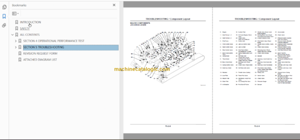 Hitachi CX1100-C Crawler Crane Technical Manual