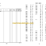Hitachi AX14-4 Mini Excavator Parts Catalog
