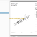 Hitachi ZX19-5A Hydraulic Excavator Parts Catalog & Equipment Components Parts Catalog