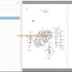 Hitachi JD992E Excavator Parts Catalog