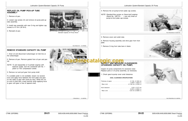 John Deere Series 300 3029 4039 4045 6059 and 6068 Diesel Engines Component Technical Manual (CTM8)