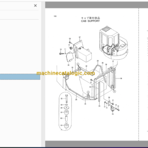 Hitachi EX30UR-2C Excavator Parts Catalog & Equipment Components Parts Catalog