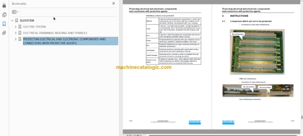 Sandvik DT923i Tunnelling Drill Service and Parts Manual (SN 122D65038-1)