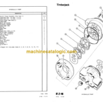 Timberjack 404 408 Skidder Parts Catalog