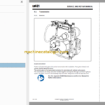 Sandvik LH621 Mining Loader Service and Parts Manual (L521D195)